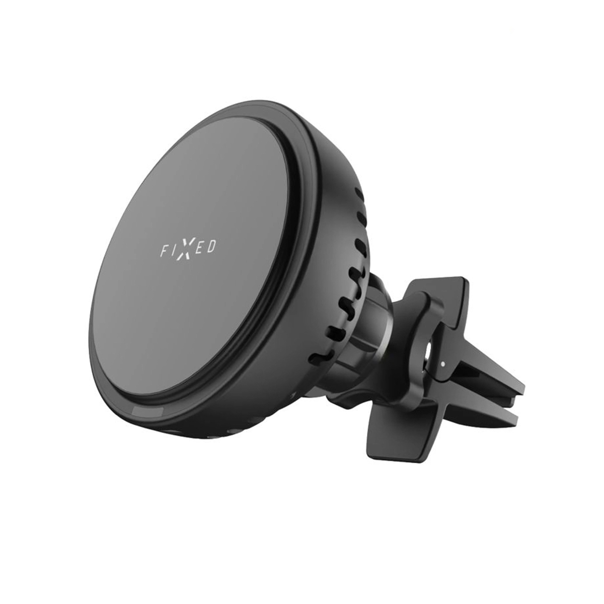 Fixed MagCool – telefoonhouder auto – Ventilatierooster – MagSafe – Draadloos opladen – Zwart
