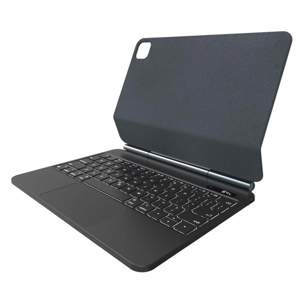 Fixed Typee QWERTY keyboard case iPad Pro 11 (2018-2022) / Air 4 (2020) / Air 5 (2022) / Air 11 inch (2025) M3 / (2024) M3 - Zwart - Afbeelding 2