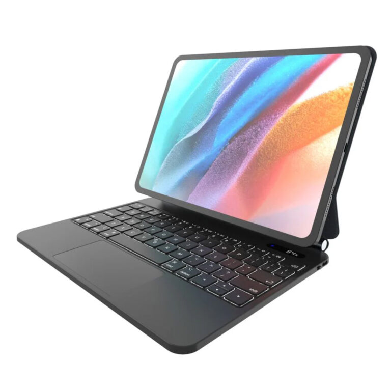 Fixed Typee QWERTY keyboard case iPad Pro 11 (2024) M4 - Zwart - Afbeelding 2