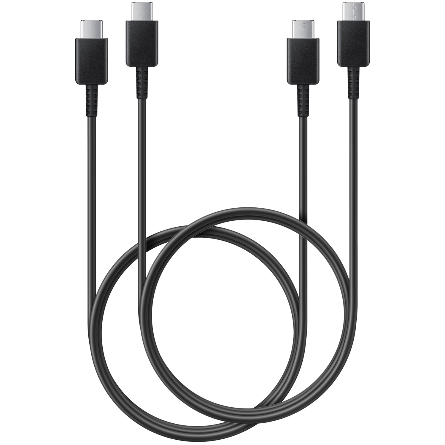 Samsung 2x Originele USB-C naar USB-C kabel in Fabrieksverpakking – 1 meter – 25 Watt – Zwart