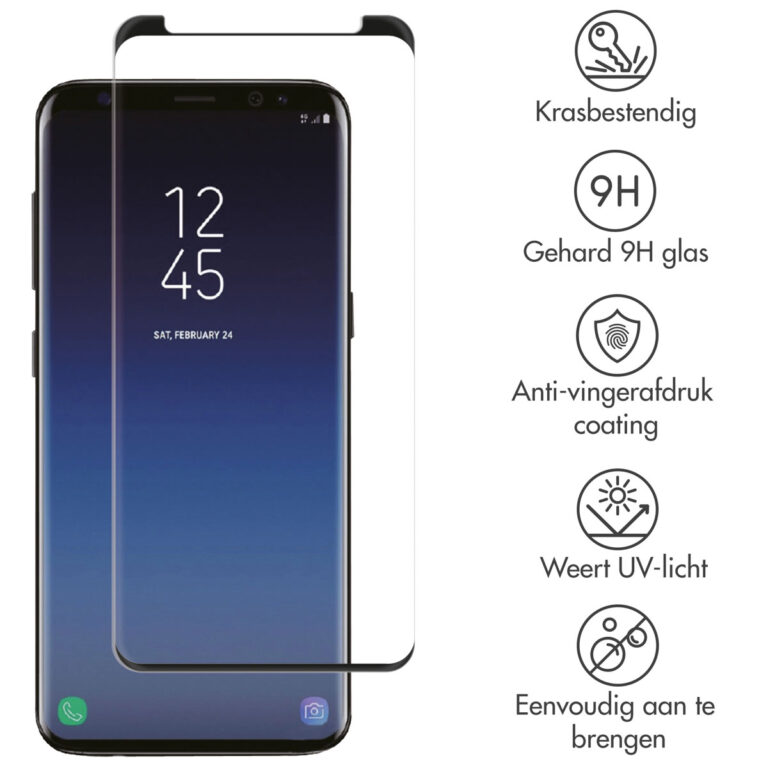 Selencia Gehard Glas Premium Screenprotector Samsung Galaxy S9 - Afbeelding 2
