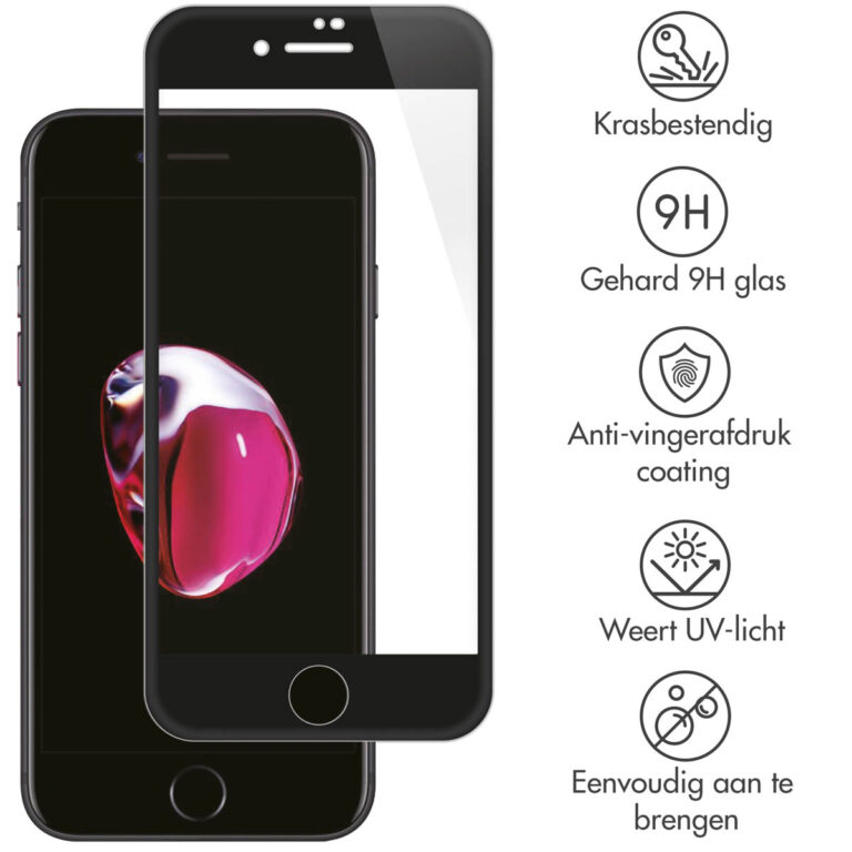 Selencia Gehard Glas Premium Screenprotector Apple iPhone 8 Plus / 7 Plus - Afbeelding 2