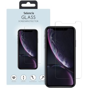 Selencia Gehard Glas Screenprotector voor Apple iPhone 12 (Pro) / 11 / Xr