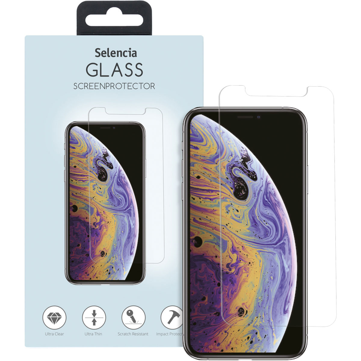 Selencia Gehard Glas Screenprotector Apple iPhone 11 Pro Max / Xs Max