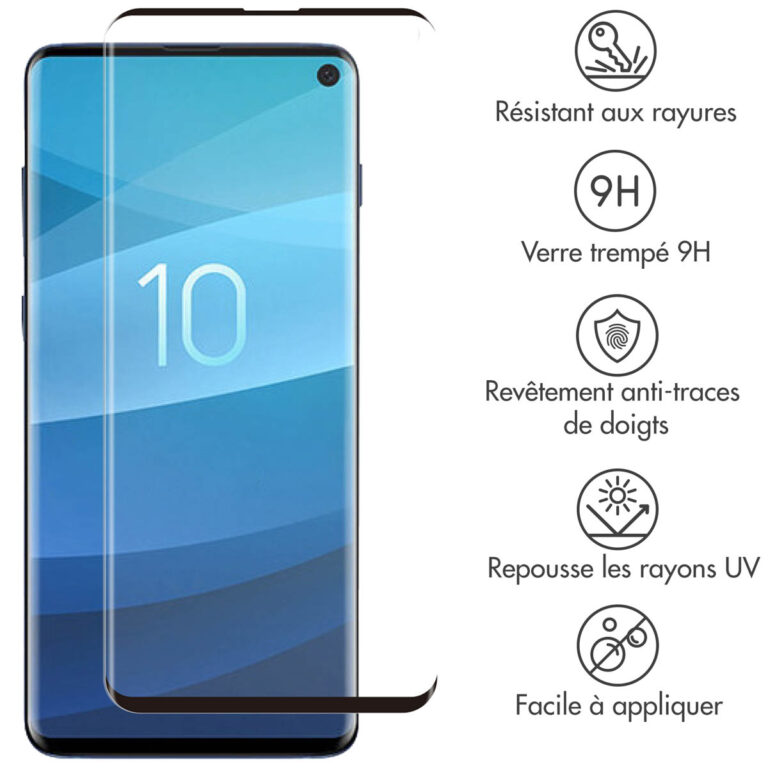 Selencia Gehard Glas Premium Screenprotector Samsung Galaxy S10 - Afbeelding 3