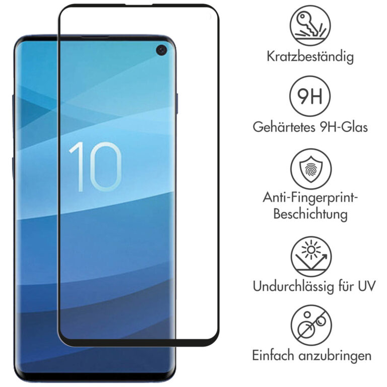 Selencia Gehard Glas Premium Screenprotector Samsung Galaxy S10e - Afbeelding 4