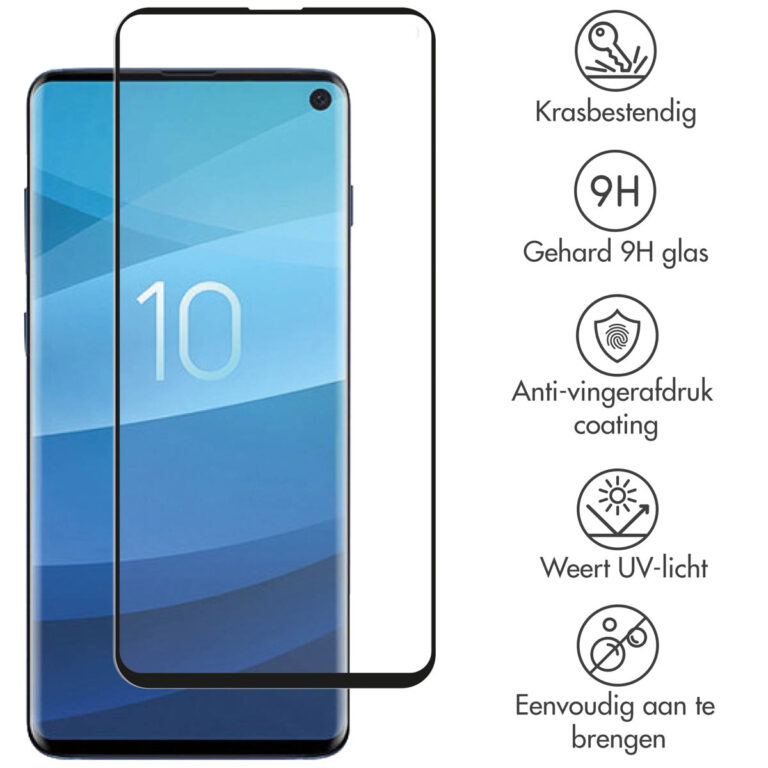 Selencia Gehard Glas Premium Screenprotector Samsung Galaxy S10e - Afbeelding 2