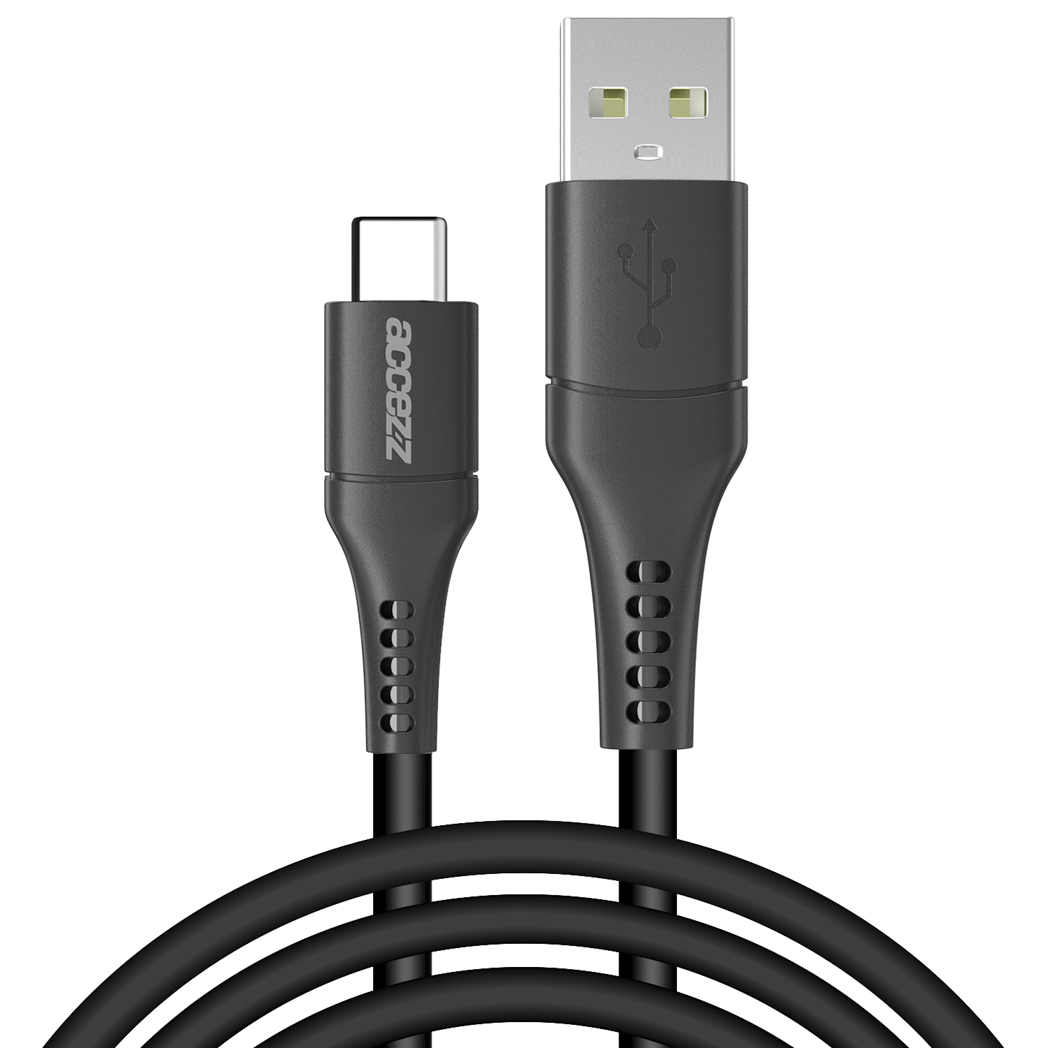 Accezz USB-C naar USB kabel – 2 meter – Zwart