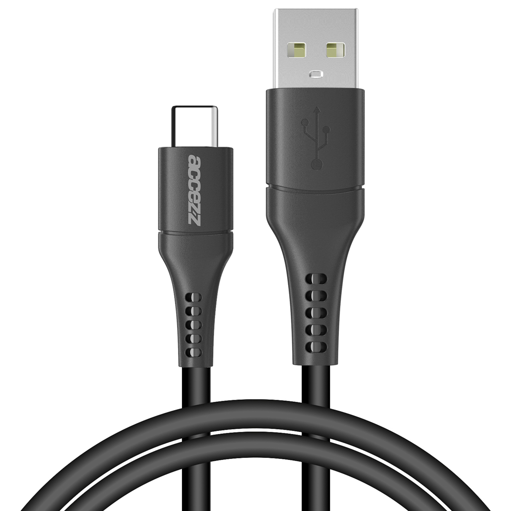 Accezz USB-C naar USB kabel – 1 meter – Zwart