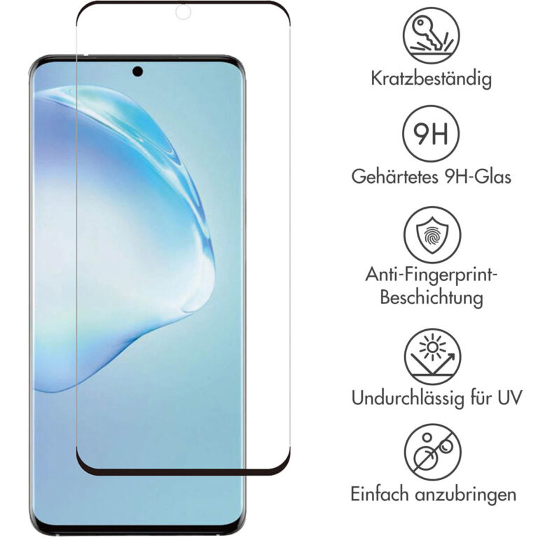 Selencia Gehard Glas Premium Screenprotector Samsung Galaxy S20 - Afbeelding 4