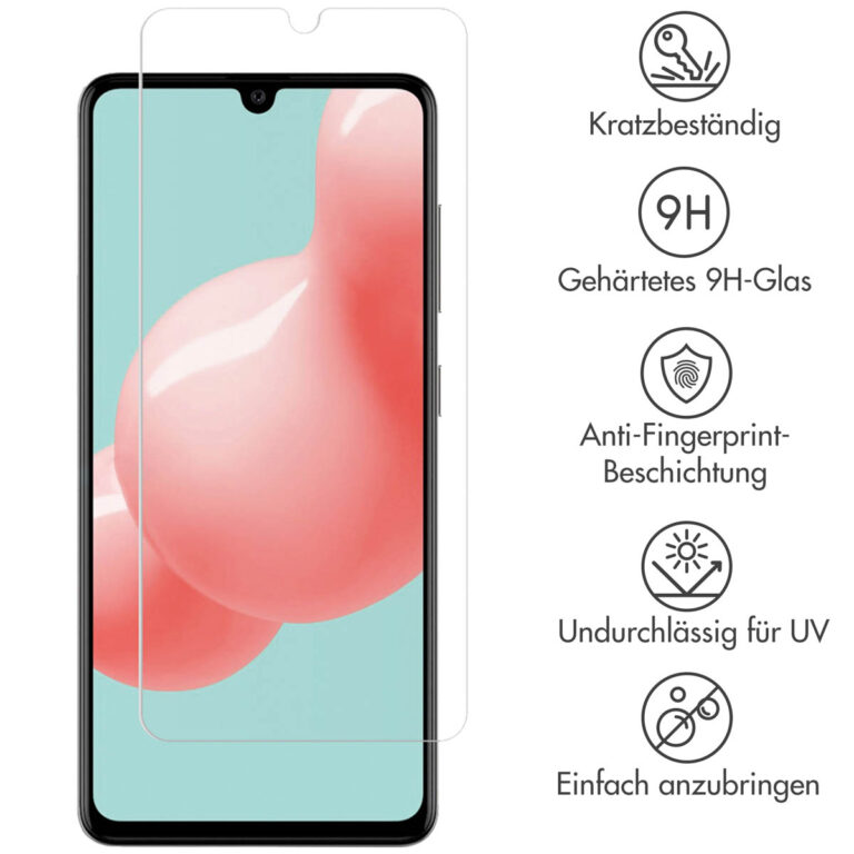 Selencia Gehard Glas Screenprotector Samsung Galaxy A41 - Afbeelding 4