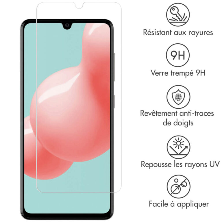 Selencia Gehard Glas Screenprotector Samsung Galaxy A41 - Afbeelding 3