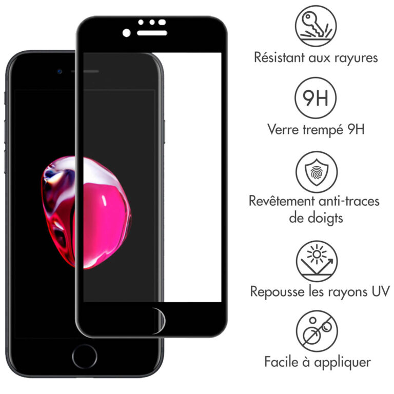 Selencia Gehard Glas Premium Screenprotector Apple iPhone SE (2022 / 2020) - Afbeelding 3