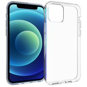 Accezz Clear Backcover Apple iPhone 12 Mini - Transparant