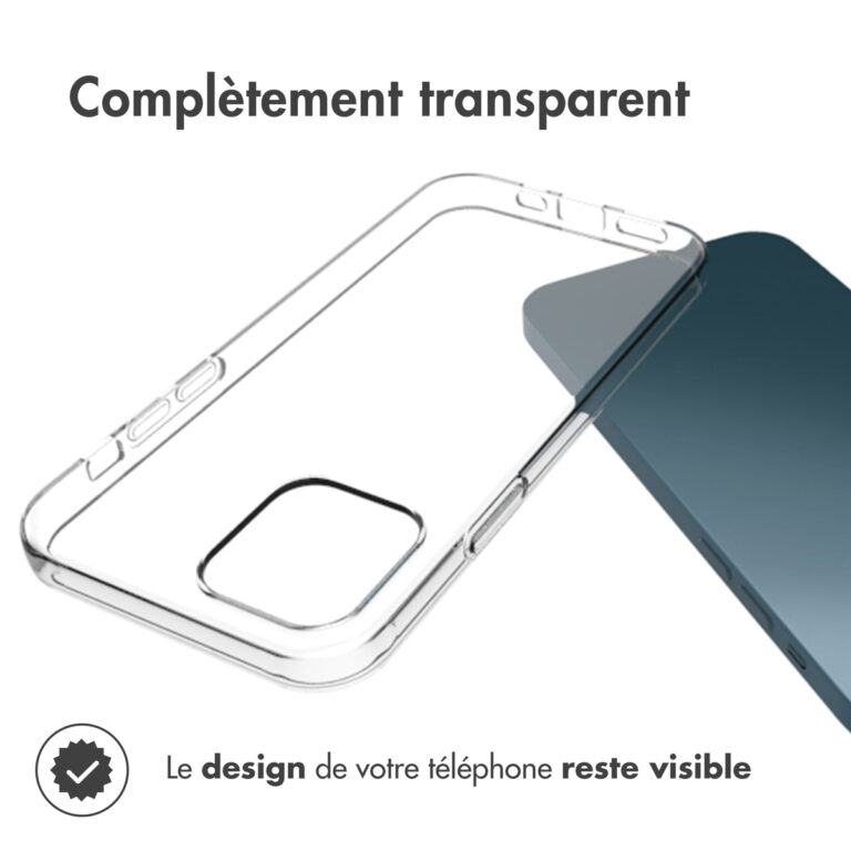 Accezz Clear Backcover Apple iPhone 12 (Pro) - Transparant - Afbeelding 9