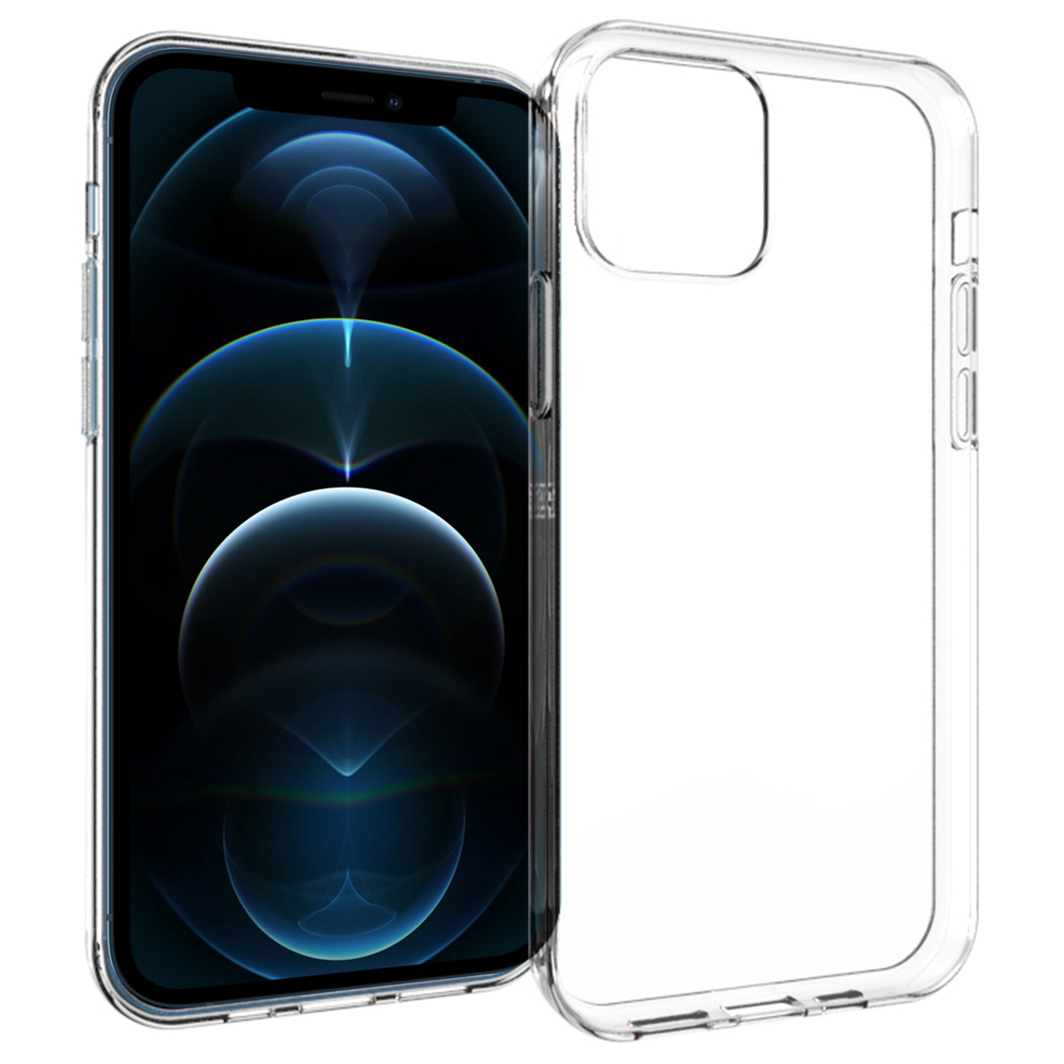 Accezz Clear Backcover Apple iPhone 12 Pro Max – Transparant
