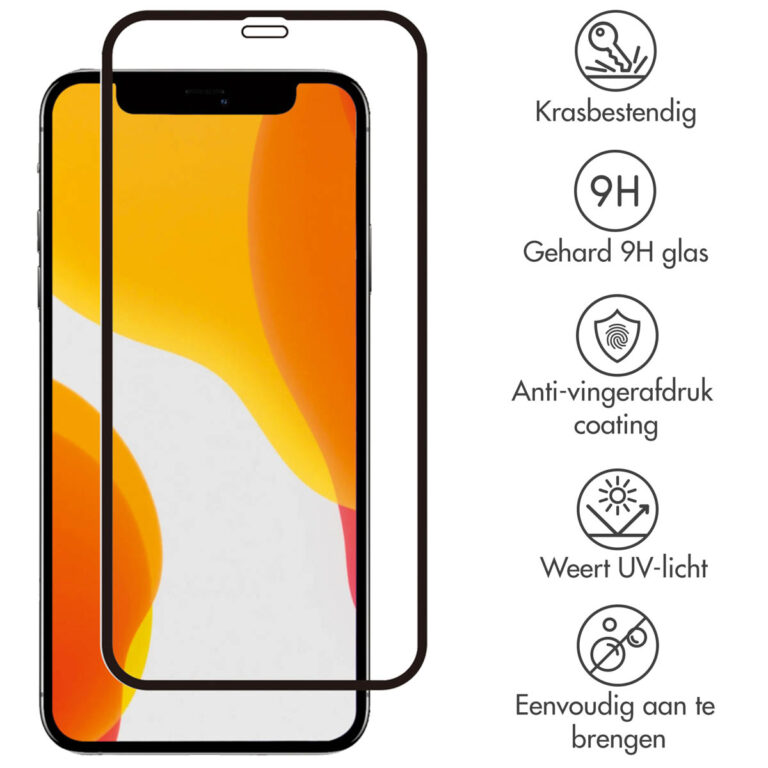 Selencia Gehard Glas Premium Screenprotector Apple iPhone 12 Mini - Afbeelding 2
