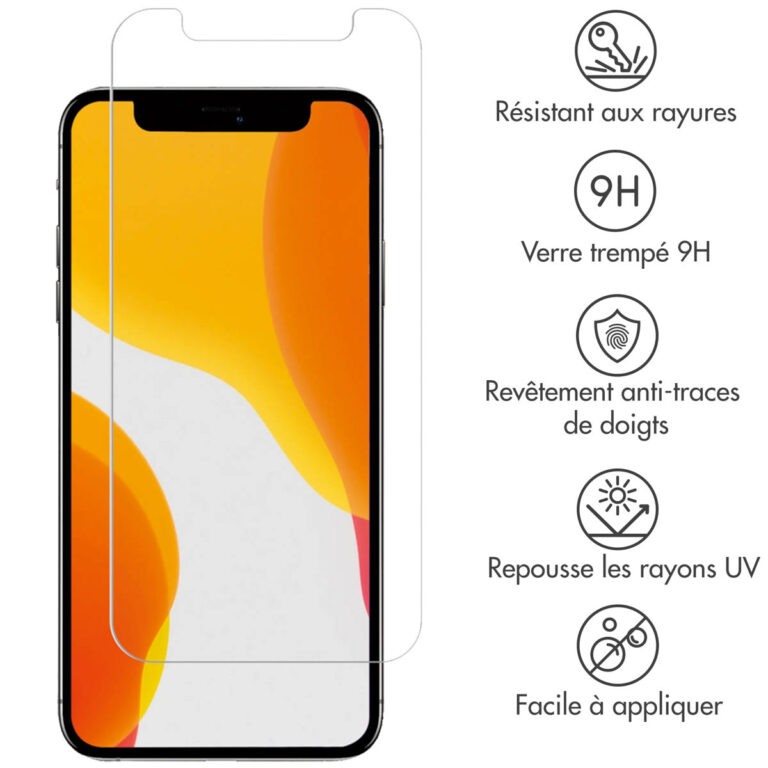 Selencia Gehard Glas Screenprotector Apple iPhone 12 Mini - Afbeelding 3