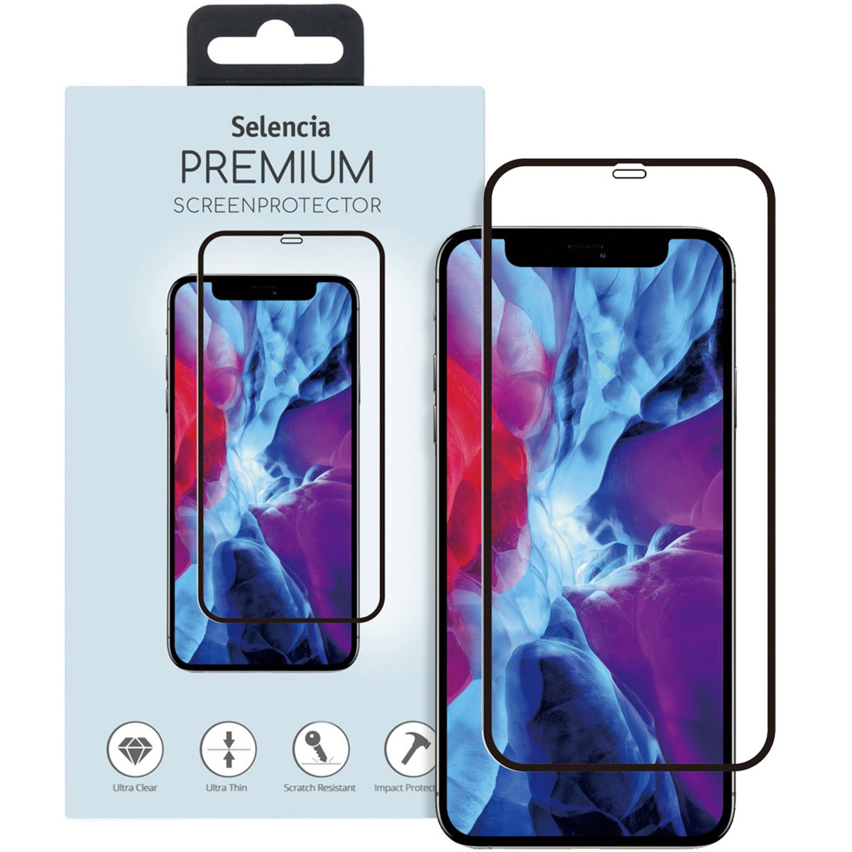 Selencia Gehard Glas Premium Screenprotector Apple iPhone 12 Pro Max