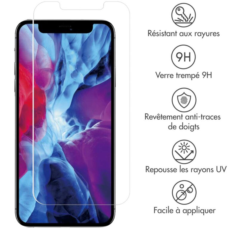 Selencia Gehard Glas Screenprotector Apple iPhone 12 Pro Max - Afbeelding 3
