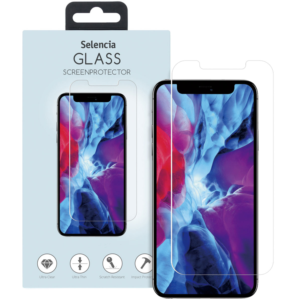 Selencia Gehard Glas Screenprotector Apple iPhone 12 Pro Max