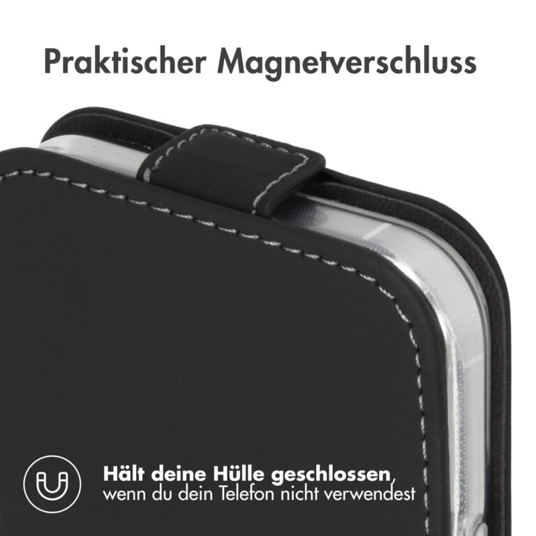 Accezz Flipcase Apple iPhone 12 (Pro) - Zwart - Afbeelding 7