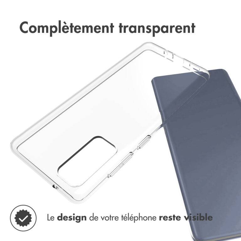 Accezz Clear Backcover Samsung Galaxy S20 FE - Transparant - Afbeelding 9