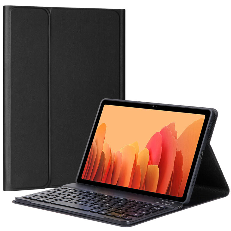 Accezz QWERTY Bluetooth Keyboard Bookcase Samsung Galaxy Tab A7 - Afbeelding 7