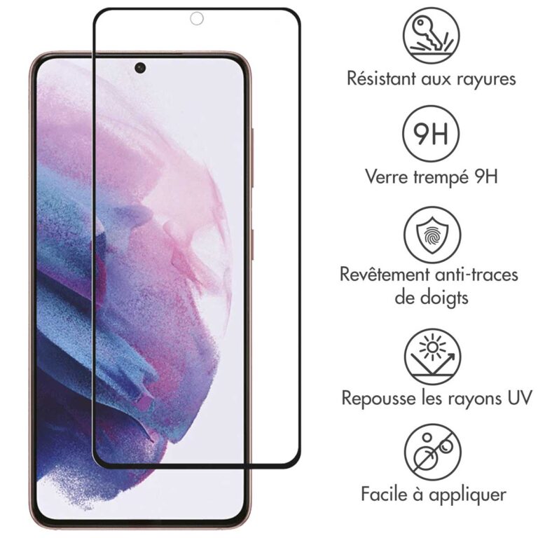 Selencia Gehard Glas Premium Screenprotector Samsung Galaxy S21 Plus - Afbeelding 3