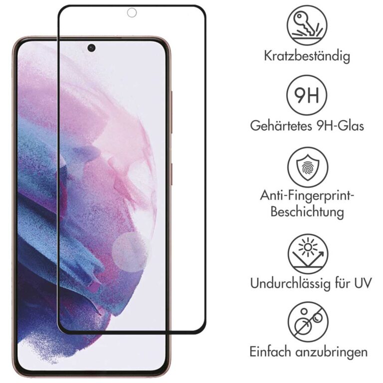 Selencia Ultrasonic sensor premium screenprotector Galaxy S21 Plus - Afbeelding 4