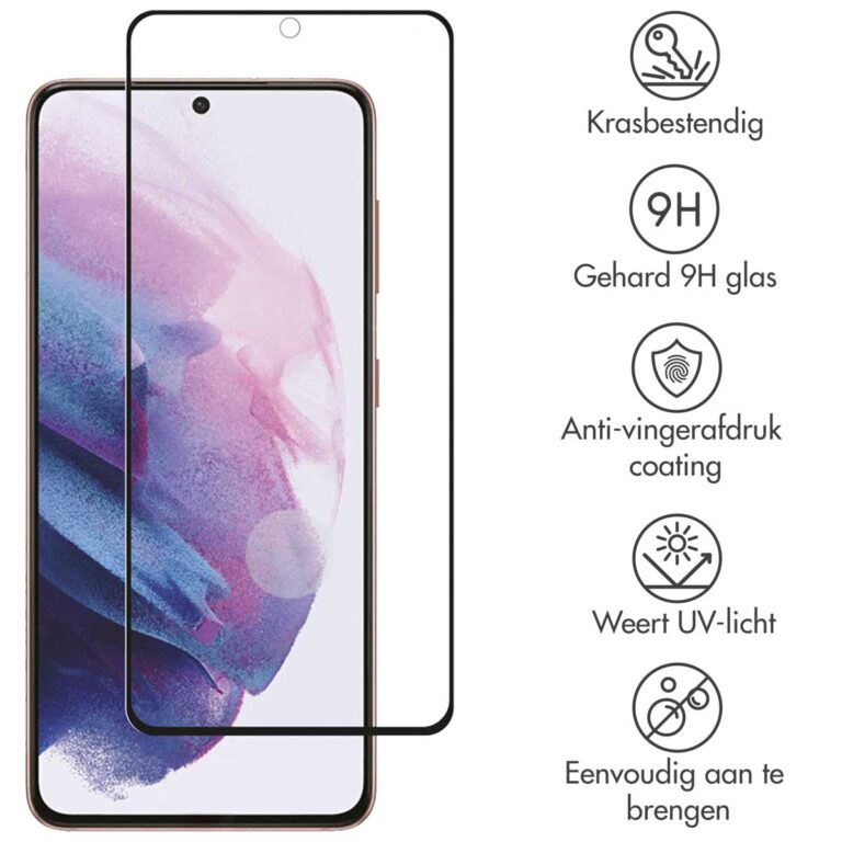 Selencia Ultrasonic sensor premium screenprotector Galaxy S21 Plus - Afbeelding 2