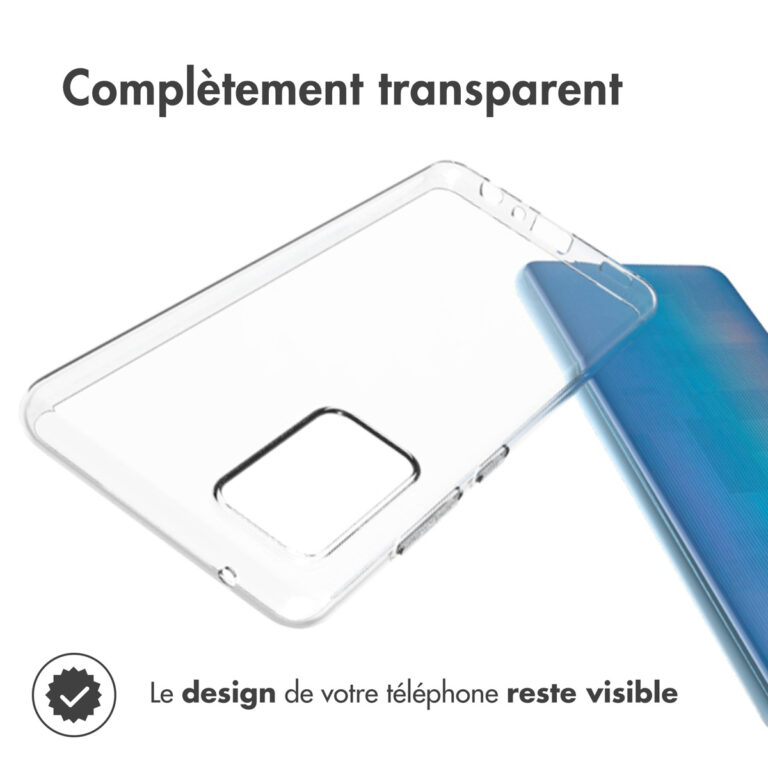 Accezz Clear Backcover Samsung Galaxy A52(s) (5G/4G) - Transparant - Afbeelding 7