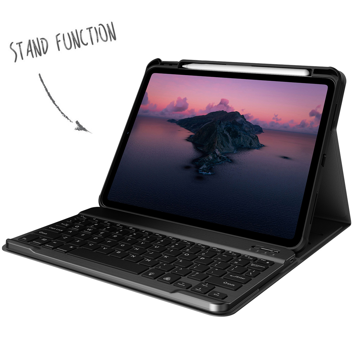 Accezz QWERTY Keyboard Bookcase Apple iPad Air (2025 / 2024 / 2022 / 2020) / Pro 11 (2022 - 2018) - Afbeelding 8