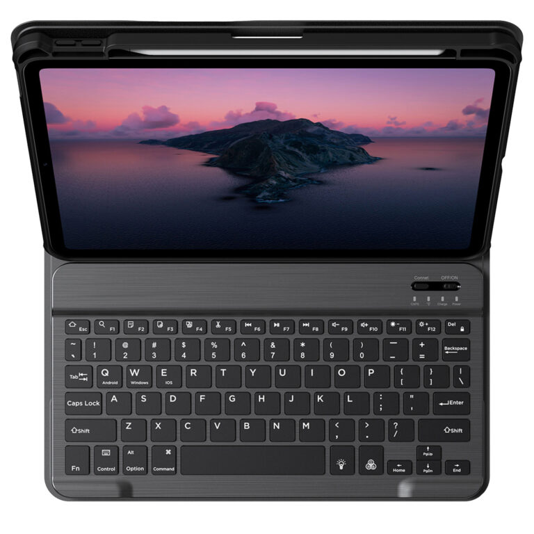 Accezz QWERTY Keyboard Bookcase Apple iPad Air (2025 / 2024 / 2022 / 2020) / Pro 11  (2022 - 2018) - Afbeelding 7