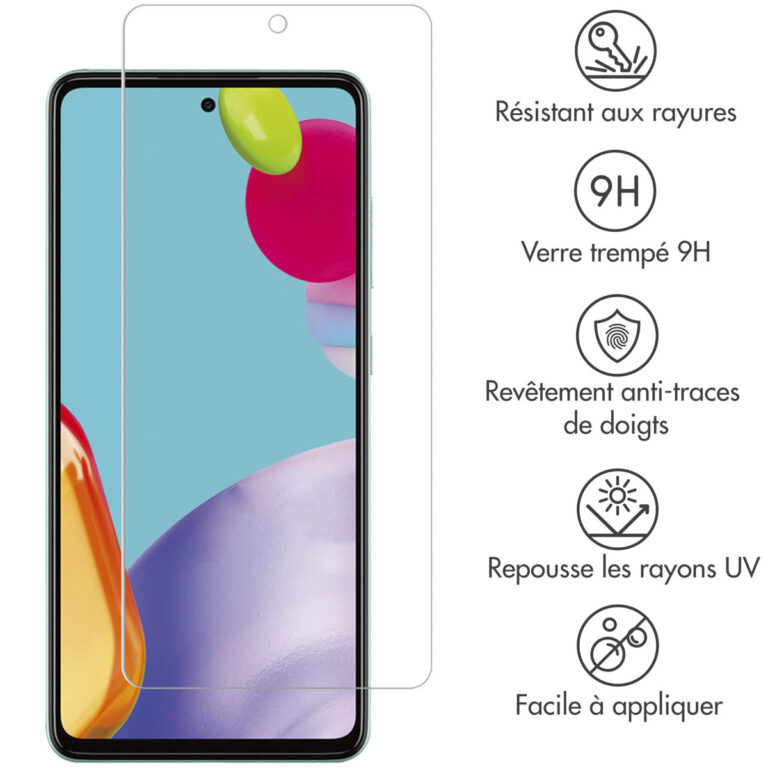 Selencia Gehard Glas Screenprotector Samsung Galaxy A52(s) (5G/4G) / A53 - Afbeelding 4