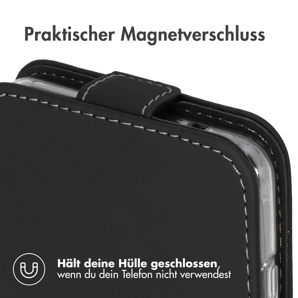 Accezz Flipcase Samsung Galaxy A52(s) (5G/4G) - Zwart - Afbeelding 2