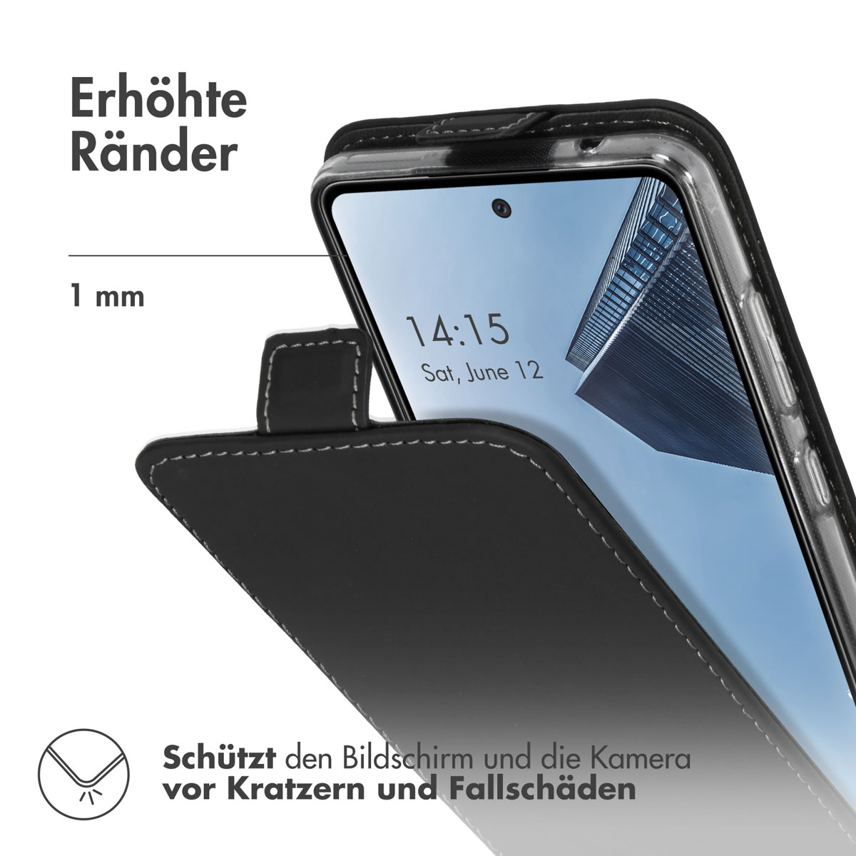 Accezz Flipcase Samsung Galaxy A52(s) (5G/4G) - Zwart - Afbeelding 6