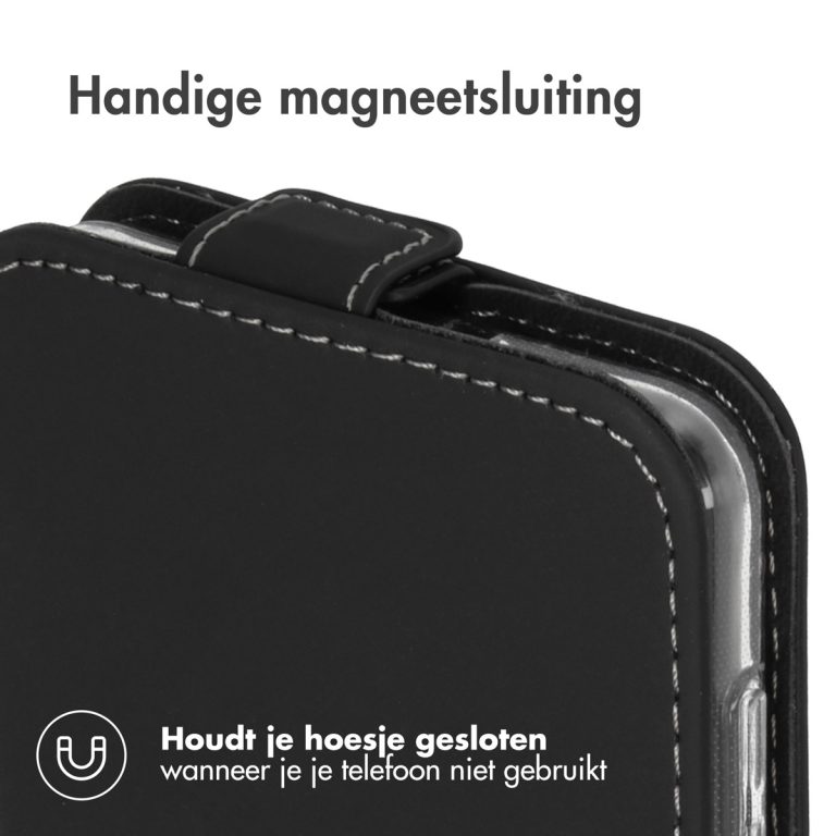 Accezz Flipcase Samsung Galaxy A12 - Zwart - Afbeelding 3