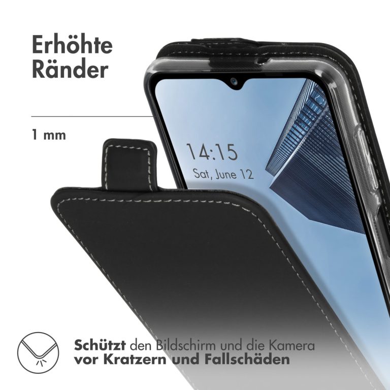 Accezz Flipcase Samsung Galaxy A12 - Zwart - Afbeelding 6