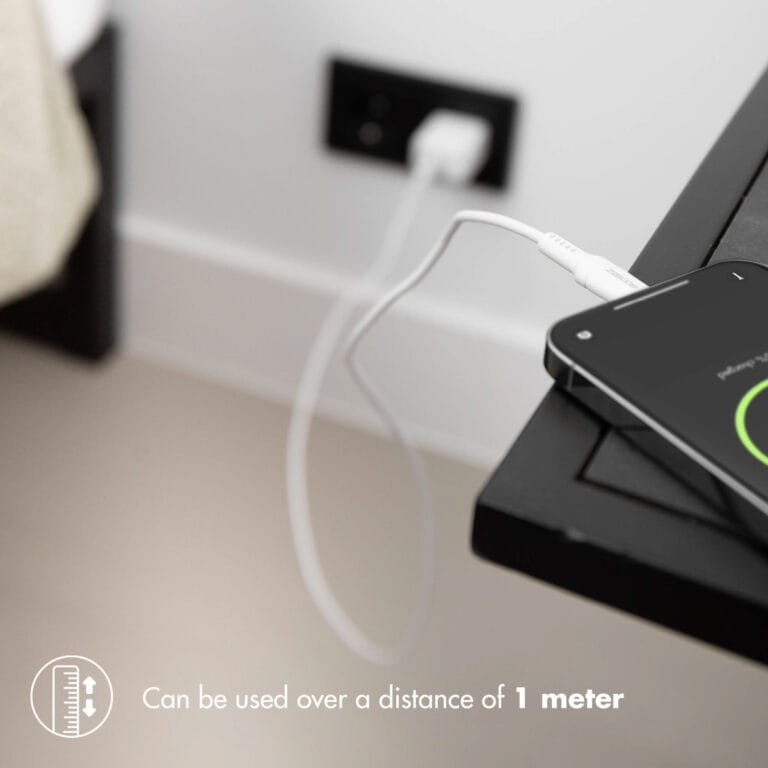 Accezz Lightning naar USB-C kabel - MFi certificering - 1 meter - Wit - Afbeelding 5