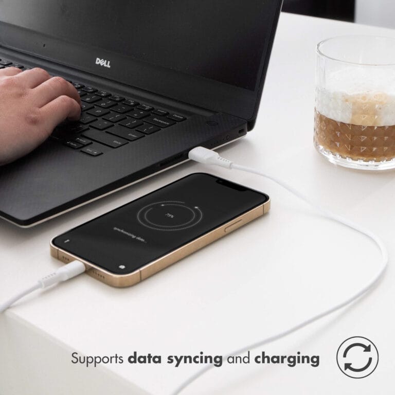 Accezz Lightning naar USB-C kabel - MFi certificering - 2 meter - Wit - Afbeelding 9