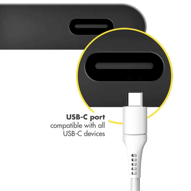 Accezz Lightning naar USB-C kabel - MFi certificering - 2 meter - Wit - Afbeelding 3