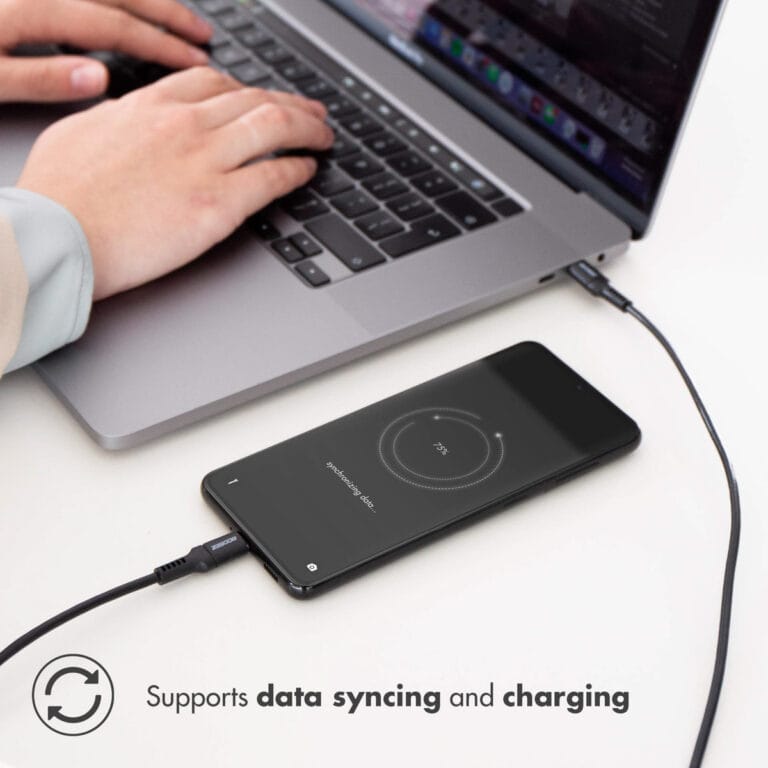 Accezz USB-C naar USB-C kabel - 2 meter - Zwart - Afbeelding 6