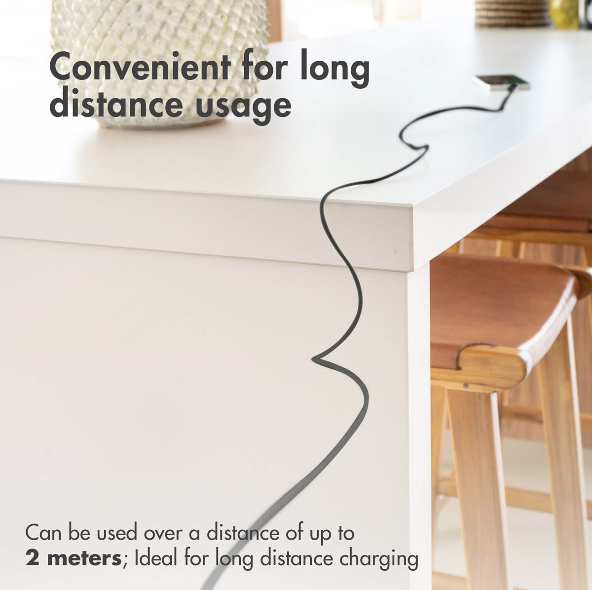 Accezz USB-C naar USB-C kabel - 2 meter - Zwart - Afbeelding 5