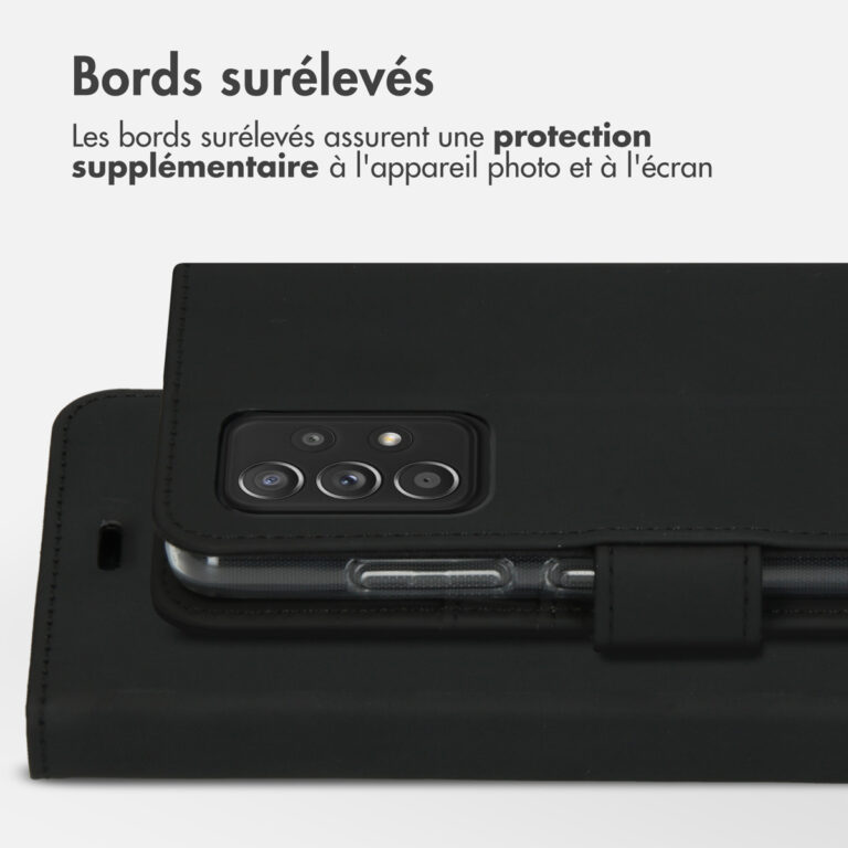 Accezz Wallet Softcase Bookcase Samsung Galaxy A52(s) (5G/4G) - Zwart - Afbeelding 6