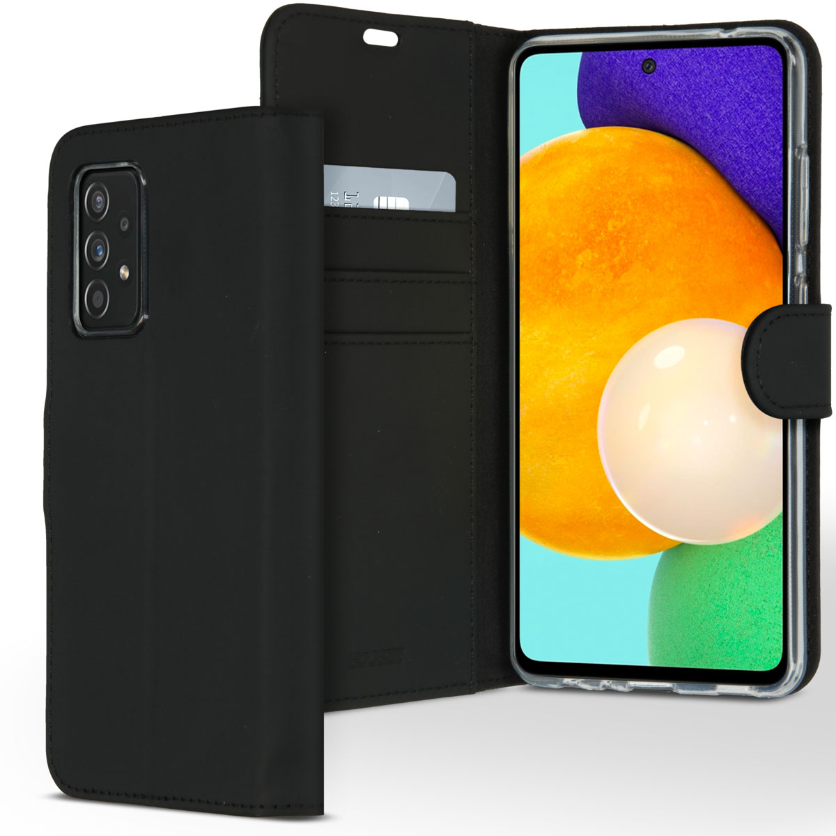 Accezz Wallet Softcase Bookcase Samsung Galaxy A52(s) (5G/4G) - Zwart - Afbeelding 2