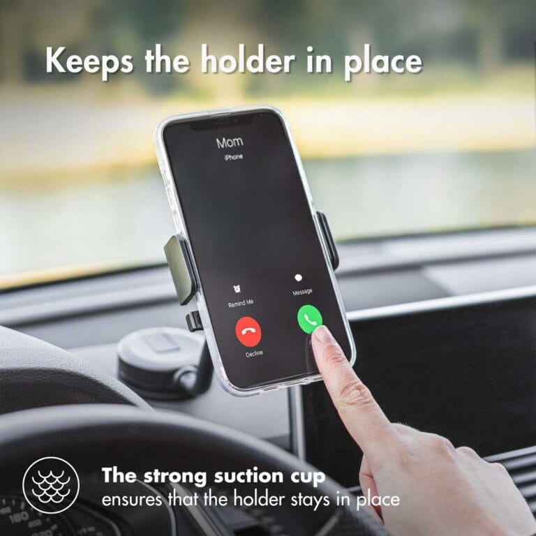 Accezz Telefoonhouder auto - Universeel - Dashboard - Zwart - Afbeelding 9