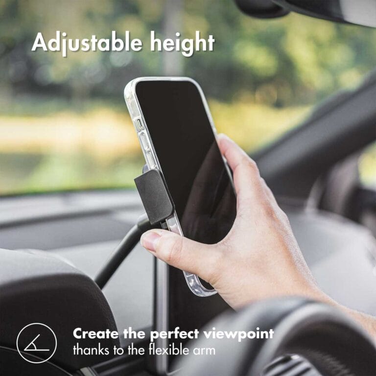 Accezz Telefoonhouder auto - Universeel - Dashboard - Zwart - Afbeelding 8