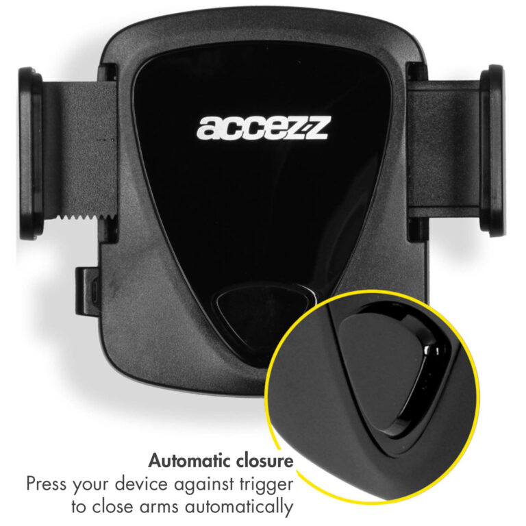 Accezz Telefoonhouder auto - Verstelbaar - Universeel - Ventilatierooster - Zwart - Afbeelding 8