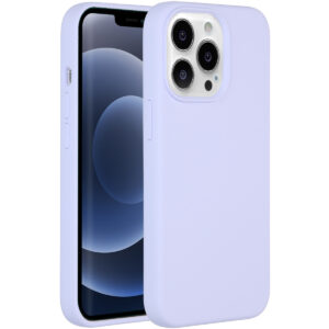 Accezz Liquid Silicone Backcover Apple iPhone 13 Pro - Paars